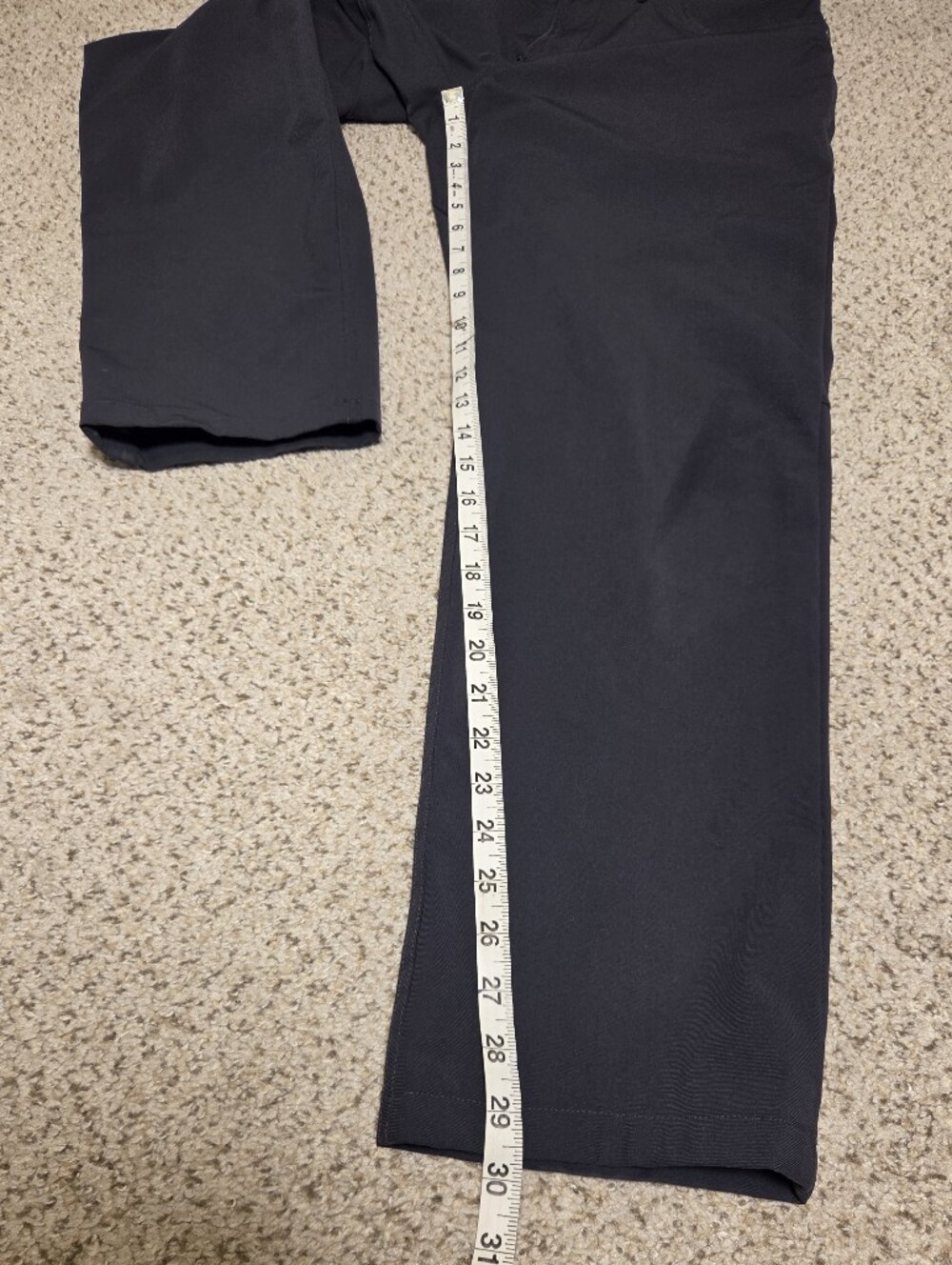 Lululemon ABC Pant Classic Warpstreme Men's Trouser Jeans Pockets 33 X 30 Gray - Picture 6 of 11